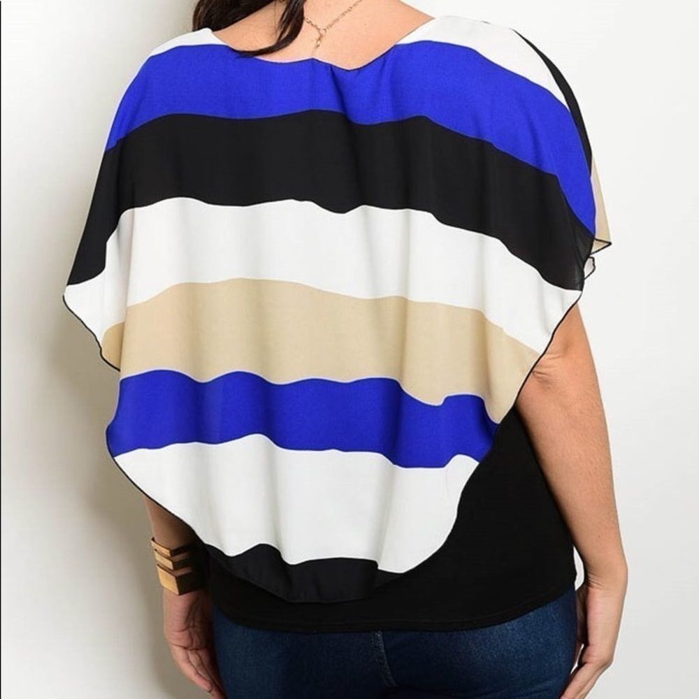Gia Color Block Top - Picture 2 of 3
